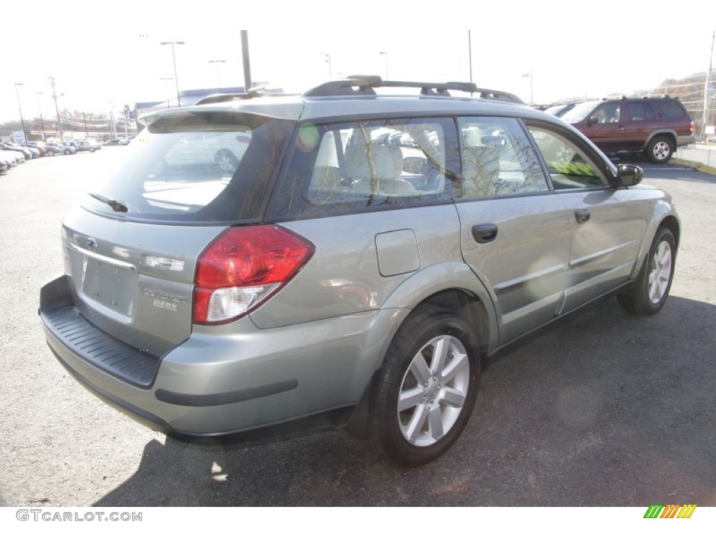 2009 Outback 2.5i Special Edition Wagon - Seacrest Green Metallic / Warm Ivory photo #6