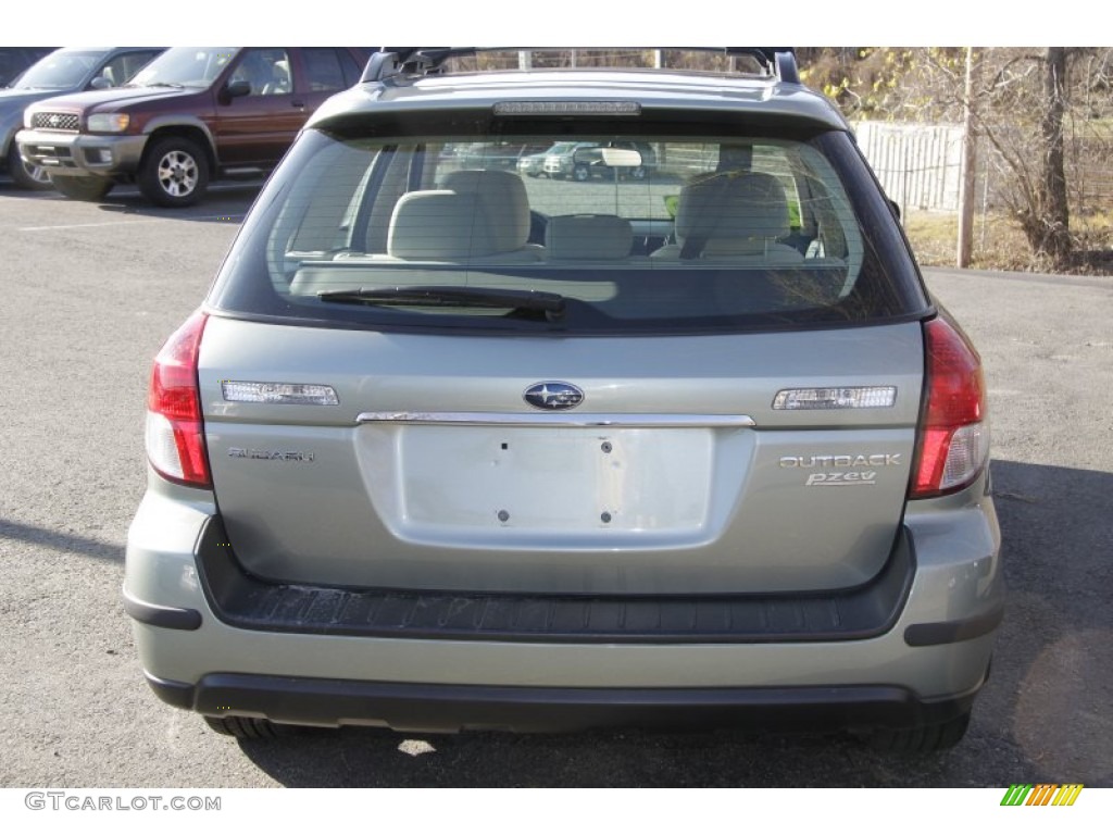 2009 Outback 2.5i Special Edition Wagon - Seacrest Green Metallic / Warm Ivory photo #7