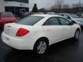 2008 Ivory White Pontiac G6 Value Leader Sedan  photo #8