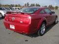 2008 Dark Candy Apple Red Ford Mustang GT Premium Coupe  photo #3