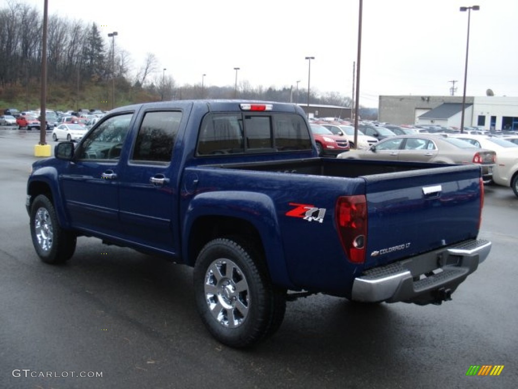 Deep Navy 2012 Chevrolet Colorado LT Crew Cab 4x4 Exterior Photo #56818150