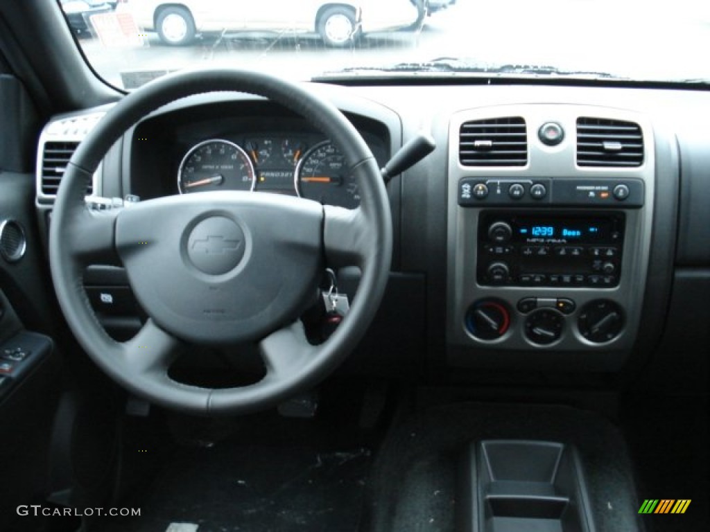 2012 Chevrolet Colorado LT Crew Cab 4x4 Ebony Dashboard Photo #56818234