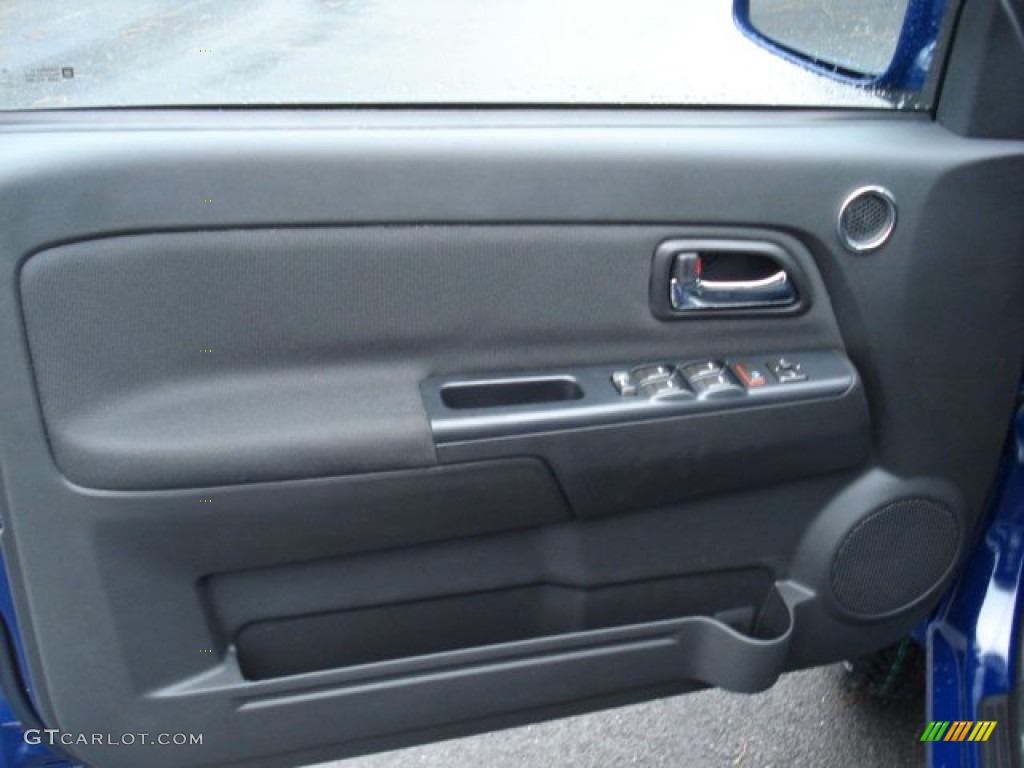 2012 Chevrolet Colorado LT Crew Cab 4x4 Ebony Door Panel Photo #56818247
