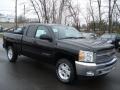 2012 Black Chevrolet Silverado 1500 LT Extended Cab 4x4  photo #2