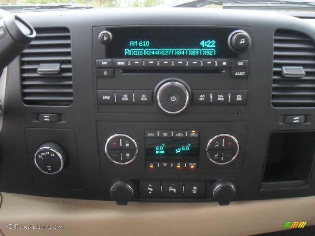 2012 Silverado 1500 LT Extended Cab 4x4 - Imperial Blue Metallic / Light Cashmere/Dark Cashmere photo #11