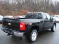 2012 Black Chevrolet Silverado 1500 LT Extended Cab 4x4  photo #8