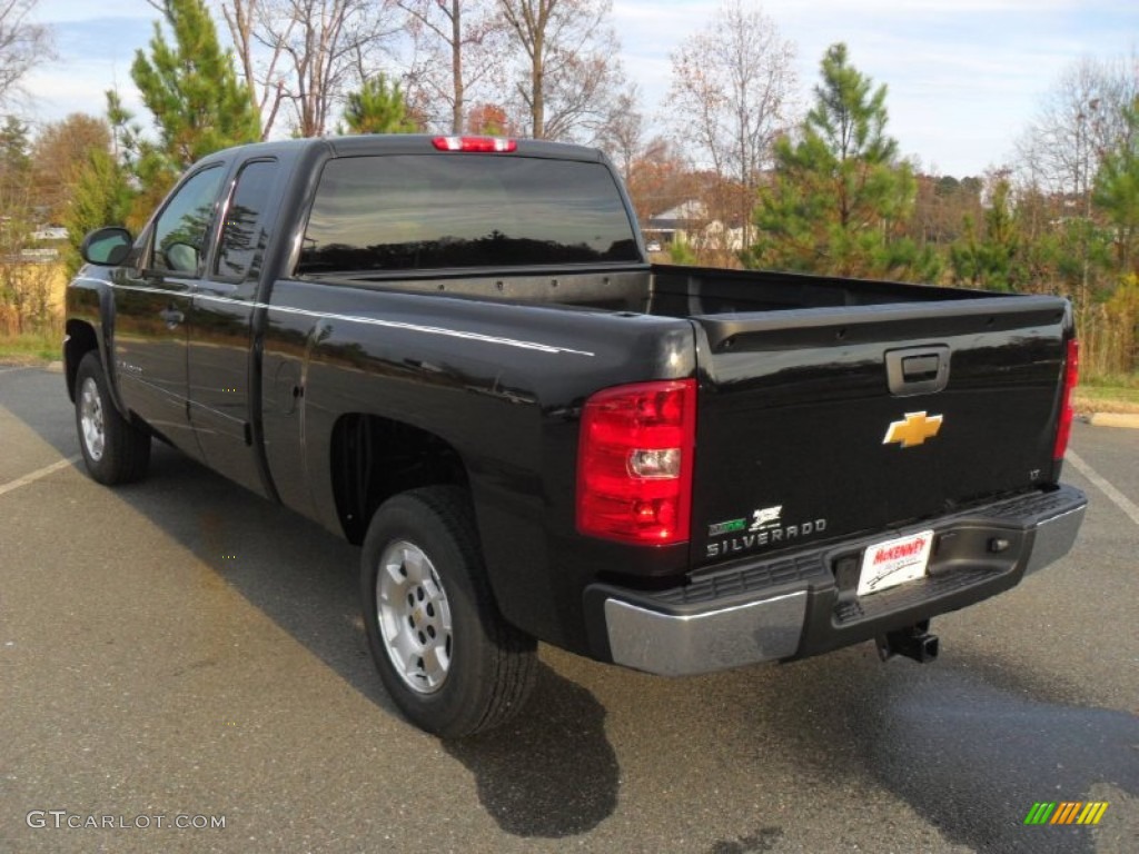 2012 Silverado 1500 LT Extended Cab - Black / Ebony photo #2