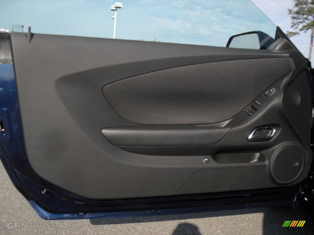 2012 Camaro SS Coupe - Imperial Blue Metallic / Black photo #8
