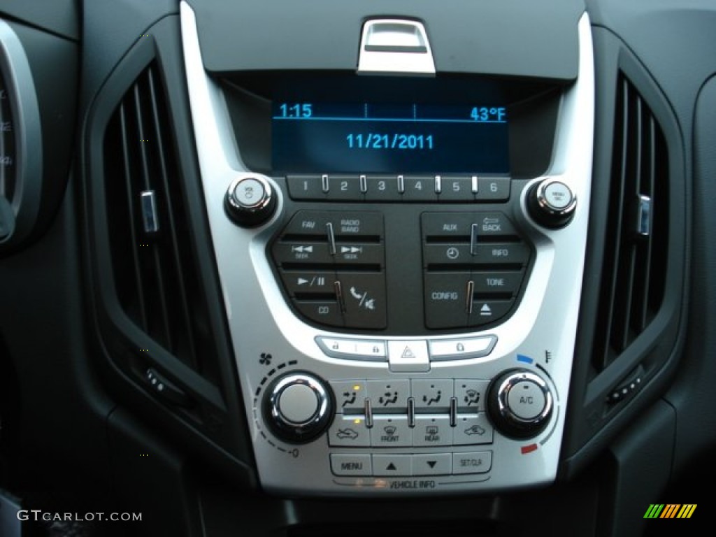 2012 Equinox LS - Gold Mist Metallic / Jet Black photo #17