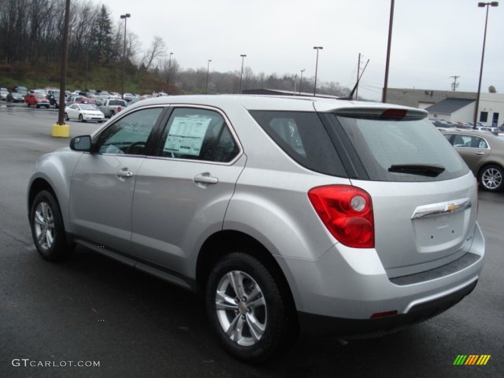 2012 Equinox LS - Silver Ice Metallic / Jet Black photo #6