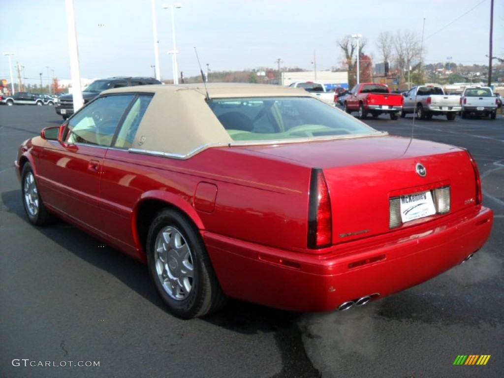2000 Eldorado ETC - Crimson Red Pearl / Neutral Shale photo #2
