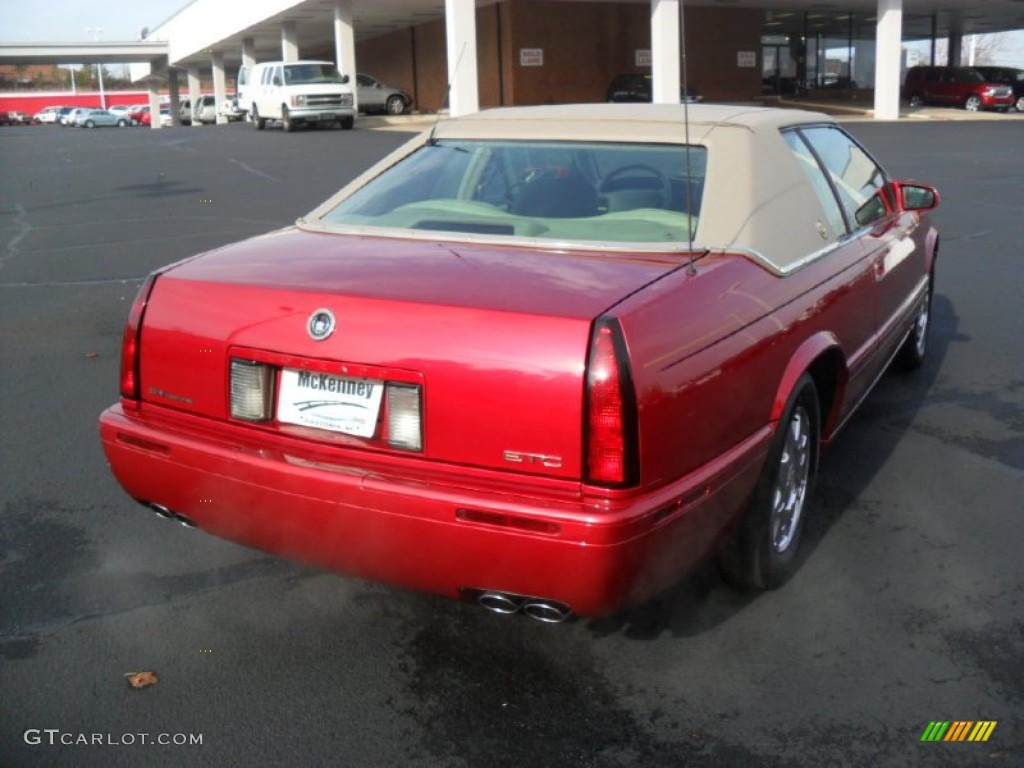 2000 Eldorado ETC - Crimson Red Pearl / Neutral Shale photo #3