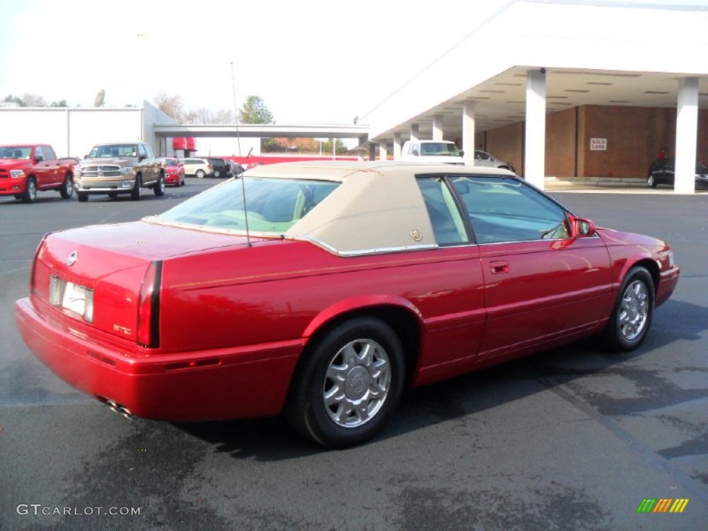 2000 Eldorado ETC - Crimson Red Pearl / Neutral Shale photo #4