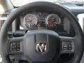 Dark Slate Gray Steering Wheel Photo for 2012 Dodge Ram 1500 #56820913