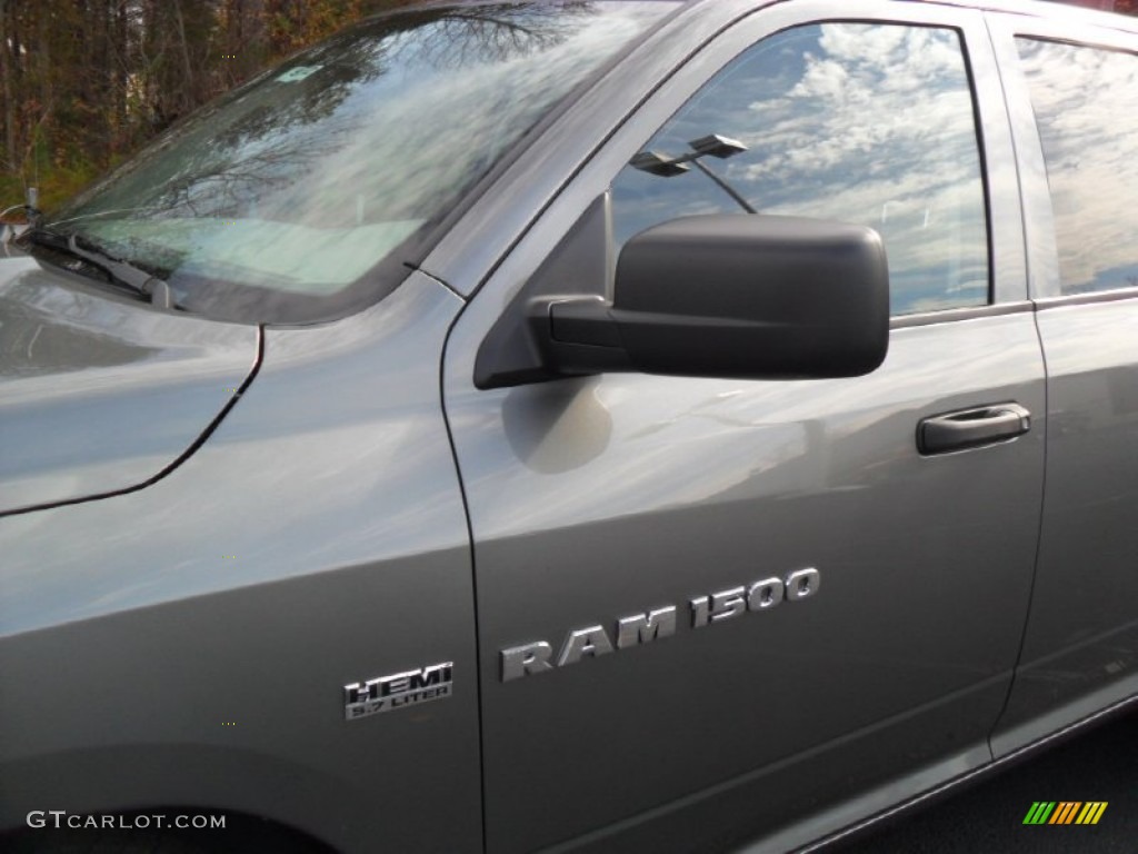 2012 Ram 1500 Express Quad Cab - Mineral Gray Metallic / Dark Slate Gray/Medium Graystone photo #22