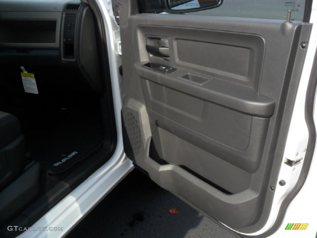 2012 Ram 1500 Express Quad Cab 4x4 - Bright White / Dark Slate Gray/Medium Graystone photo #20