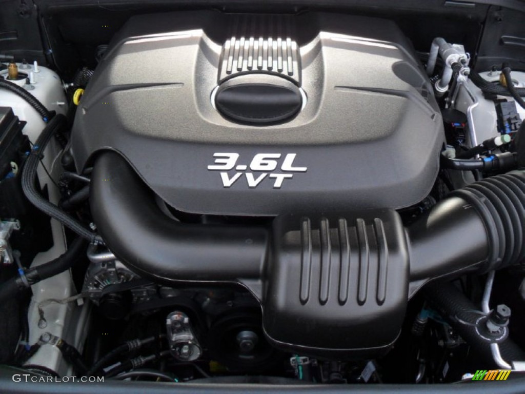 2012 Jeep Grand Cherokee Overland 4x4 3.6 Liter DOHC 24-Valve VVT V6 Engine Photo #56822071