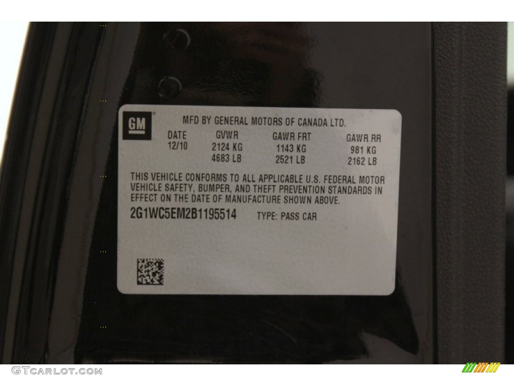 2011 Impala LTZ - Black / Ebony photo #19