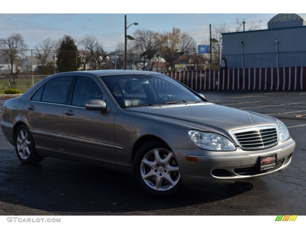 2006 S 430 4Matic Sedan - Desert Silver Metallic / Ash photo #1