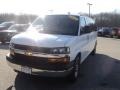 2011 Summit White Chevrolet Express LT 3500 Extended Passenger Van  photo #1