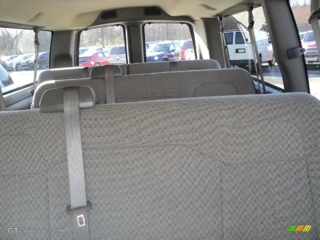 2011 Express LT 3500 Extended Passenger Van - Summit White / Medium Pewter photo #4