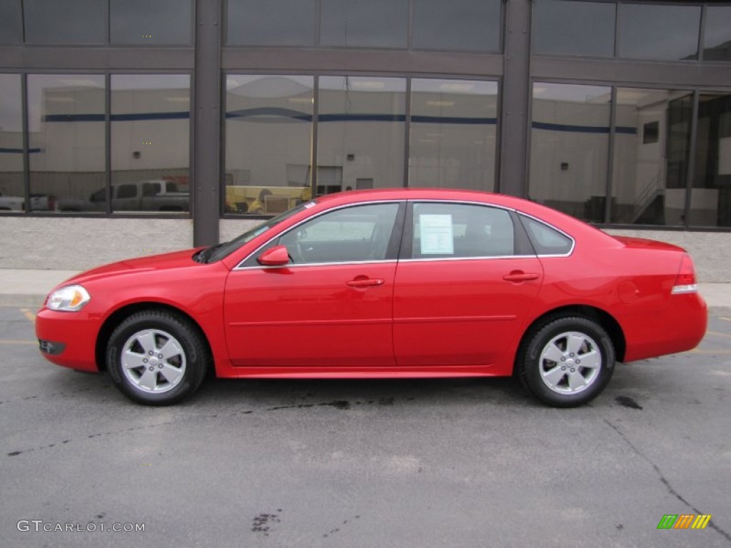 2011 Impala LT - Victory Red / Ebony photo #2