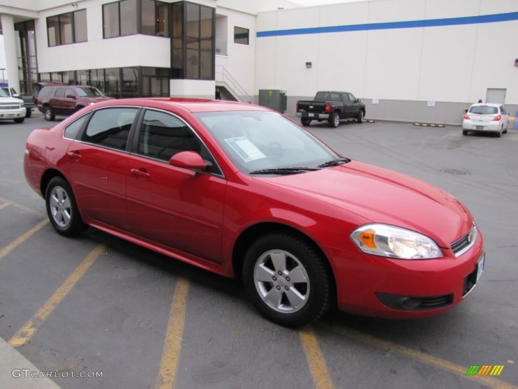 2011 Impala LT - Victory Red / Ebony photo #25