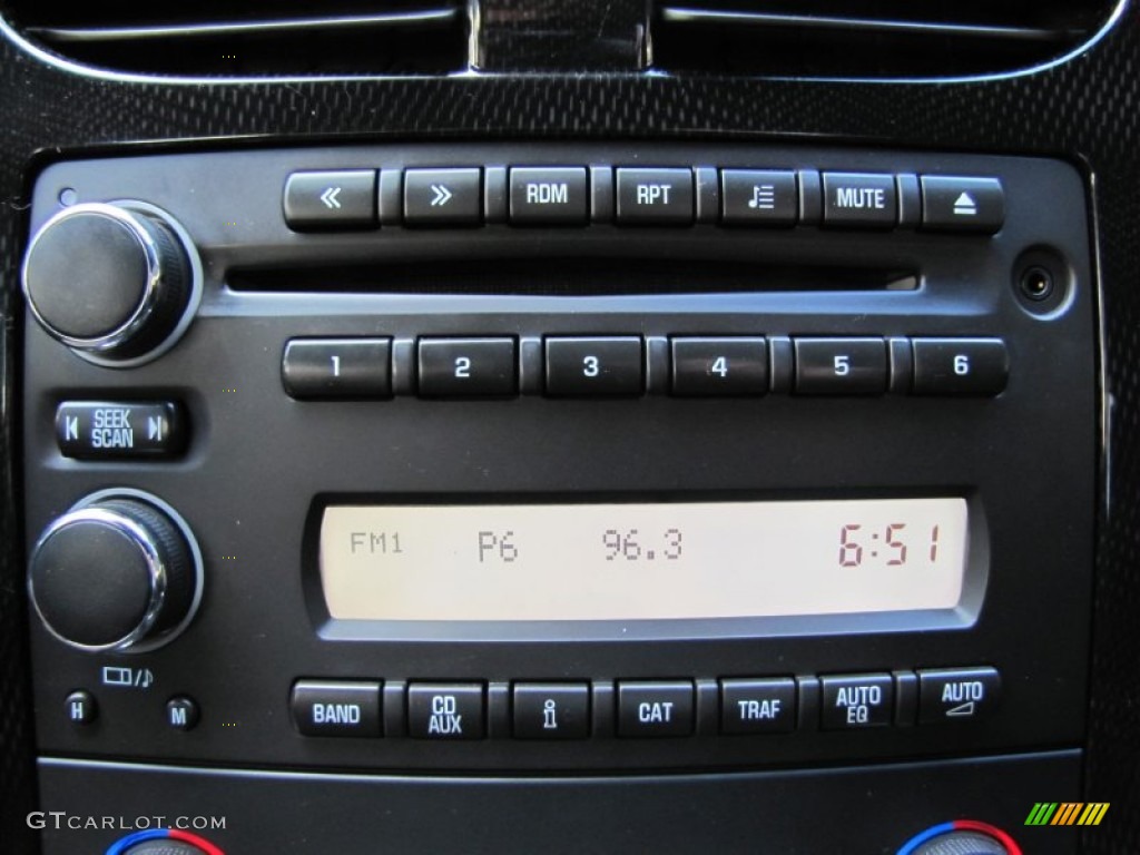 2008 Chevrolet Corvette Coupe Audio System Photo #56826286