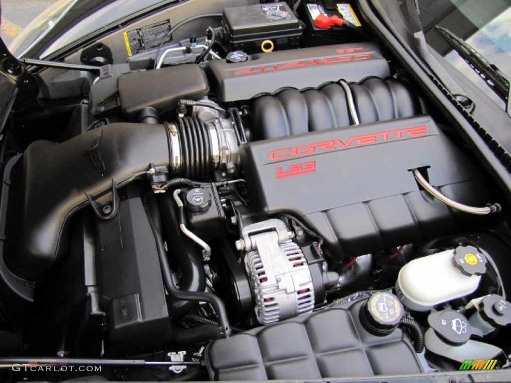 2008 Chevrolet Corvette Coupe 6.2 Liter OHV 16-Valve LS3 V8 Engine Photo #56826325