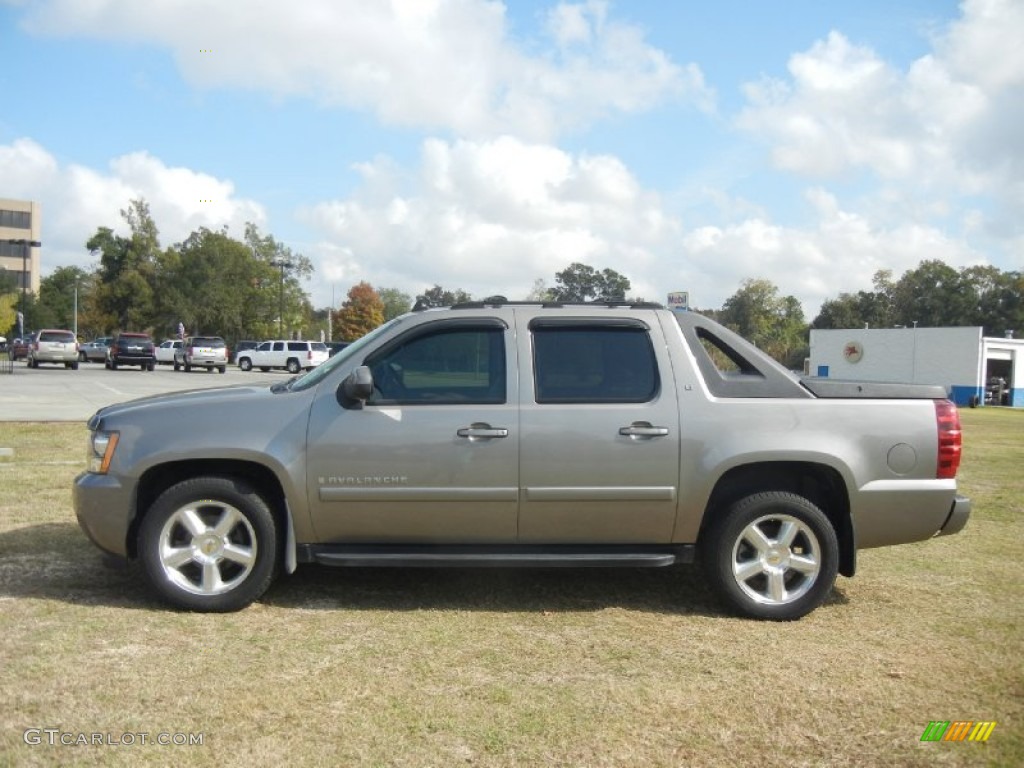Graystone Metallic 2007 Chevrolet Avalanche LT Exterior Photo #56826512