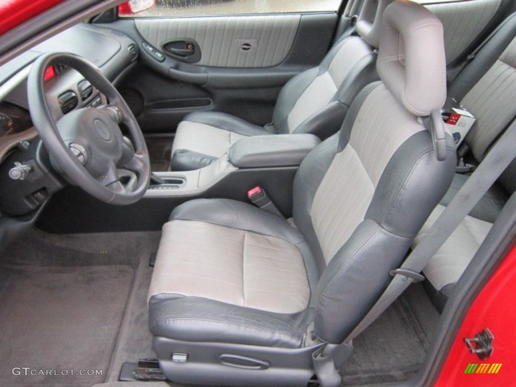 Graphite/Gray Interior 2001 Pontiac Grand Prix GT Coupe Photo #56828249