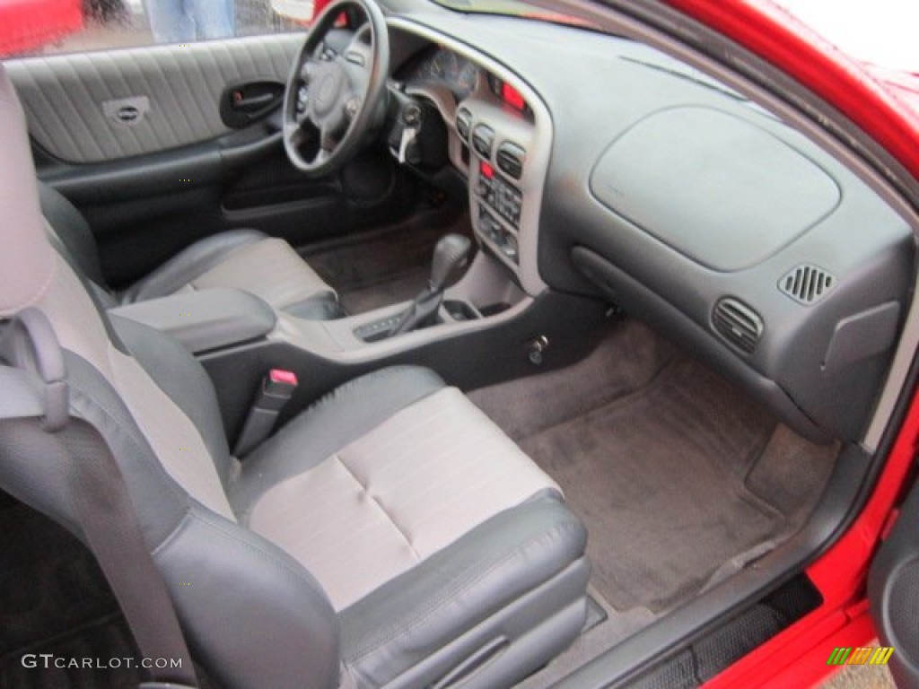 Graphite/Gray Interior 2001 Pontiac Grand Prix GT Coupe Photo #56828321