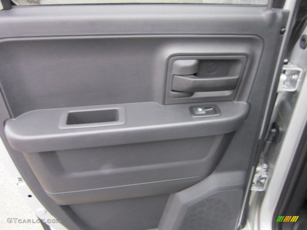 2010 Ram 1500 ST Quad Cab 4x4 - Bright Silver Metallic / Dark Slate Gray photo #15