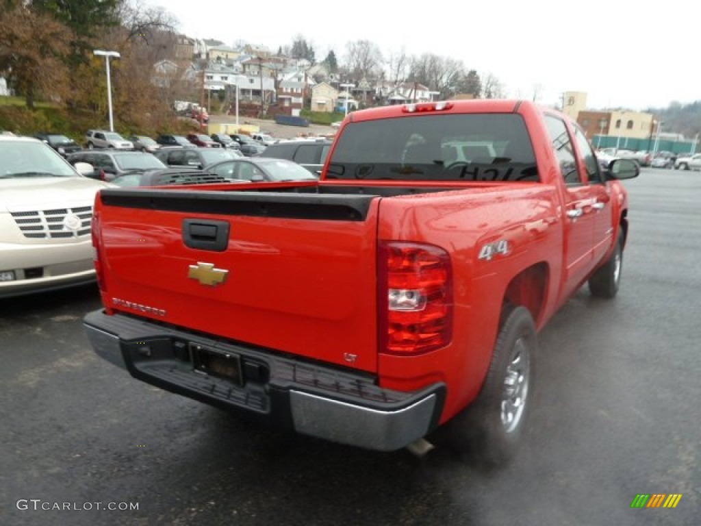 2009 Silverado 1500 LT Crew Cab 4x4 - Victory Red / Ebony photo #4