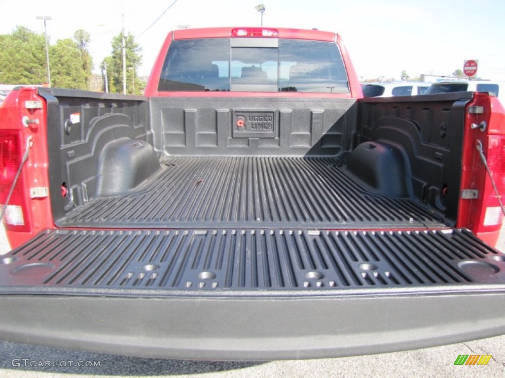 2011 Ram 1500 SLT Quad Cab - Flame Red / Dark Slate Gray/Medium Graystone photo #13