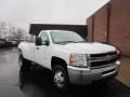 2012 Summit White Chevrolet Silverado 3500HD WT Regular Cab 4x4 Dually  photo #1