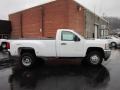 2012 Summit White Chevrolet Silverado 3500HD WT Regular Cab 4x4 Dually  photo #8