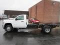 2012 Summit White Chevrolet Silverado 3500HD WT Regular Cab 4x4 Chassis  photo #4