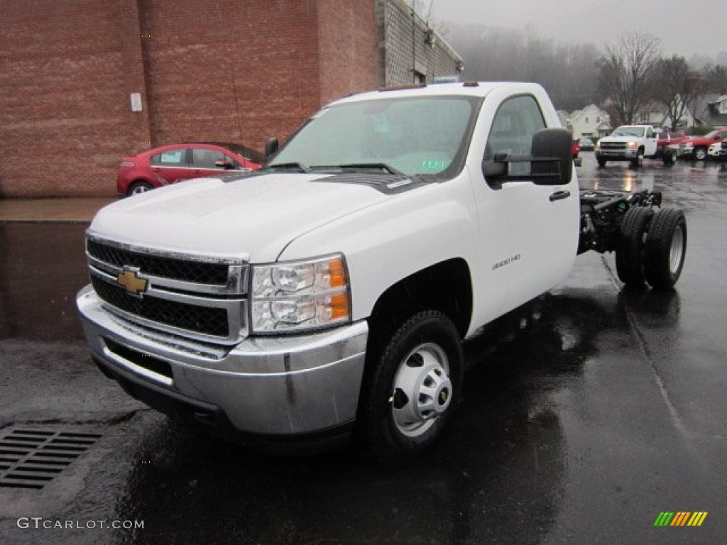 2012 Chevrolet Silverado 3500HD WT Regular Cab 4x4 Chassis Exterior Photos