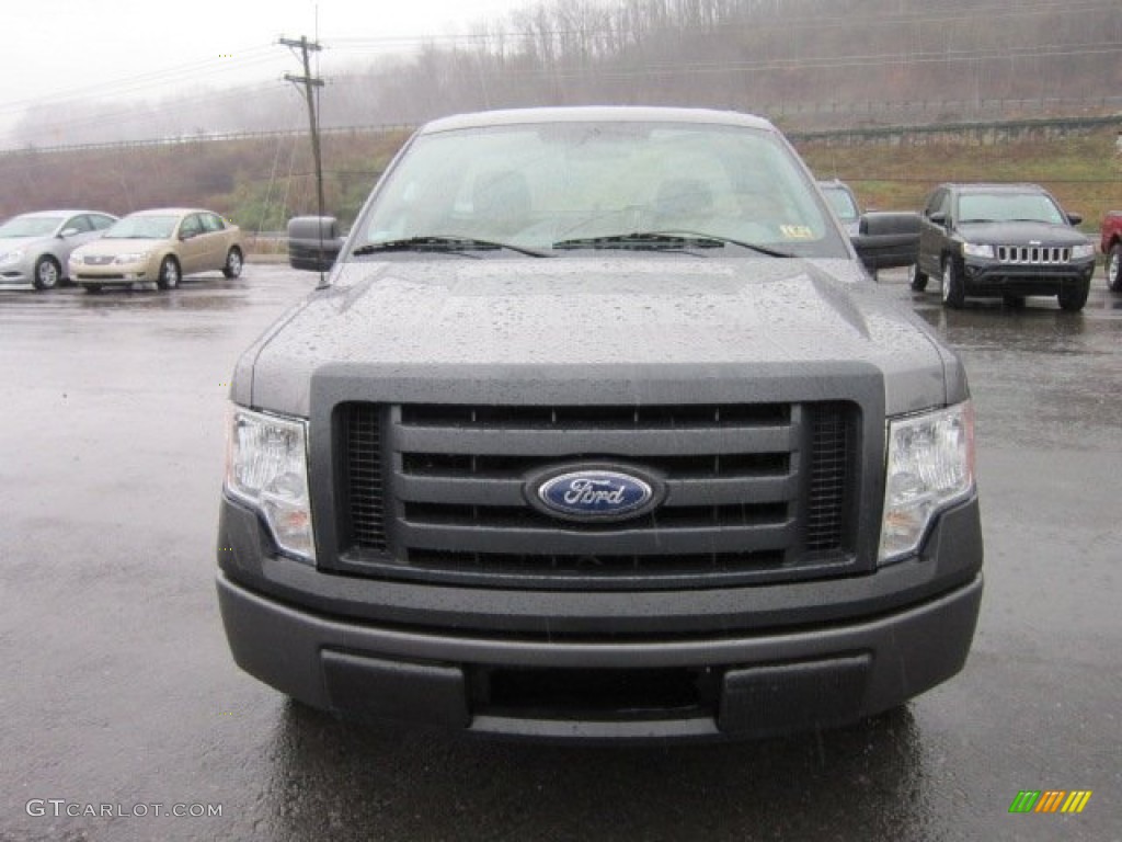 2010 F150 XL Regular Cab - Sterling Grey Metallic / Medium Stone photo #2