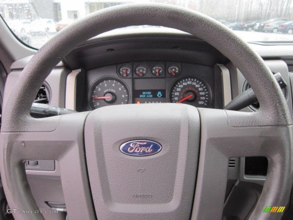 2010 F150 XL Regular Cab - Sterling Grey Metallic / Medium Stone photo #18