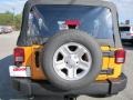 2012 Dozer Yellow Jeep Wrangler Unlimited Sport 4x4  photo #6