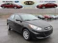 2012 Ultra Black Hyundai Accent GLS 4 Door  photo #1