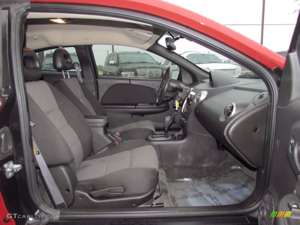 Black Interior 2006 Saturn ION 2 Quad Coupe Photo #56832413