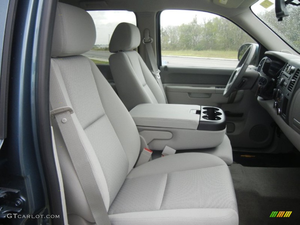 2012 Silverado 1500 LT Crew Cab 4x4 - Blue Granite Metallic / Light Titanium/Dark Titanium photo #6