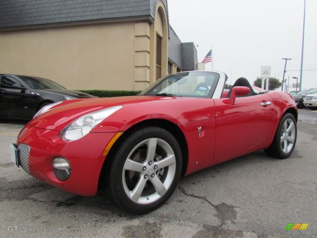 Aggressive Red 2008 Pontiac Solstice Roadster Exterior Photo #56832779