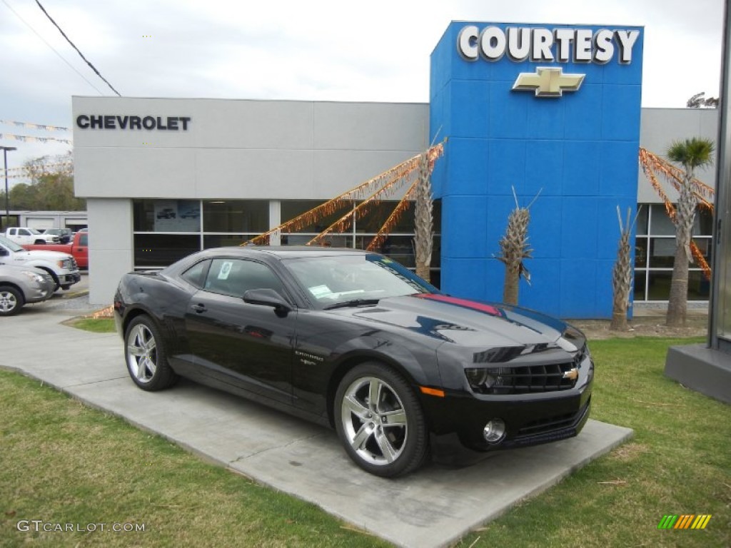 2012 Camaro LT 45th Anniversary Edition Coupe - Carbon Flash Metallic / Jet Black photo #1