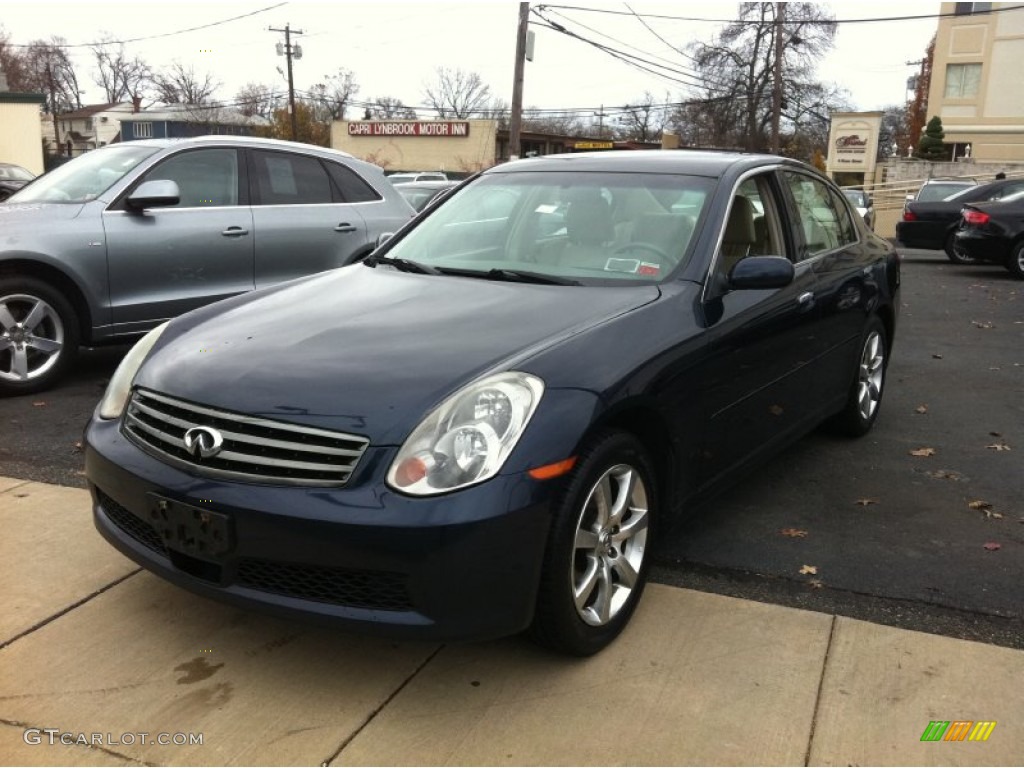 Twilight Blue Pearl Infiniti G