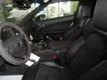 Ebony 2012 Chevrolet Corvette Centennial Edition Coupe Interior Color