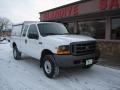 Oxford White - F250 Super Duty XL SuperCab 4x4 Photo No. 4